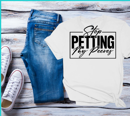Stop Petting My Peeves
